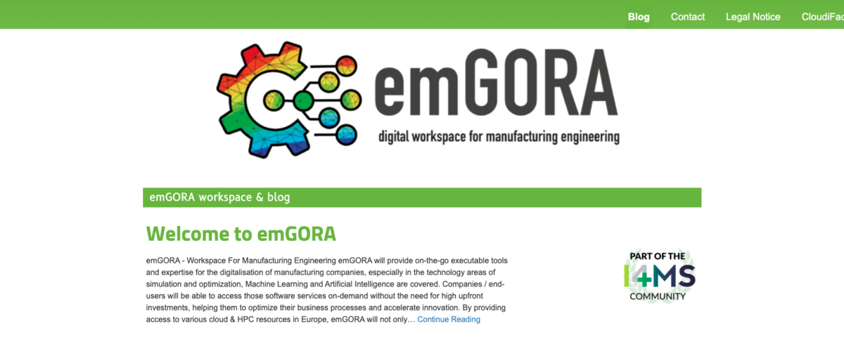 Visit emGORA workspace's blog!